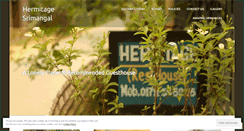 Desktop Screenshot of hermitageguesthouse.com